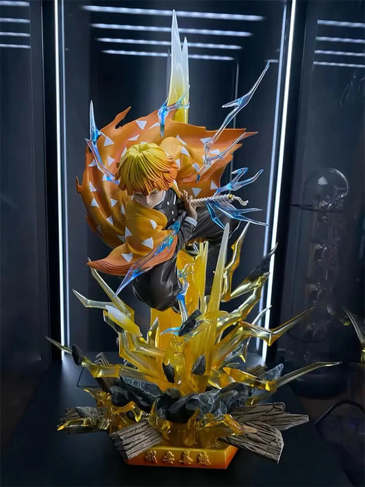 Demon Slayer - Zenitsu Agatsuma Double-Headed Luminous Figure (Approx. 35 cm)