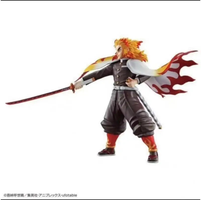 Demon Slayer Action Figures Assembly Model Set (Approx. 15–17 cm)
