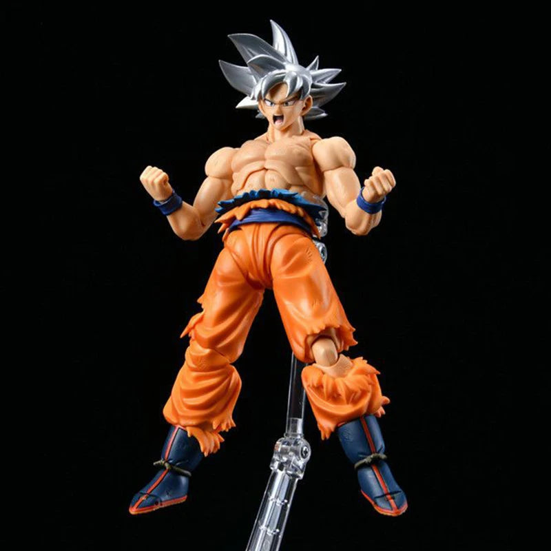 Dragon Ball Z Super White-Haired Son Goku Action Figure (Approx. 16 cm)