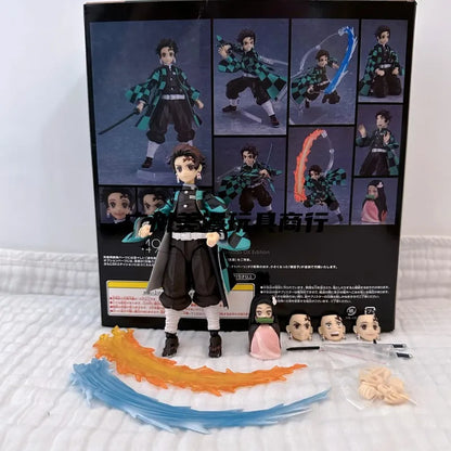 Demon Slayer Face-Changeable Amine Figure (Approx. 16 cm)