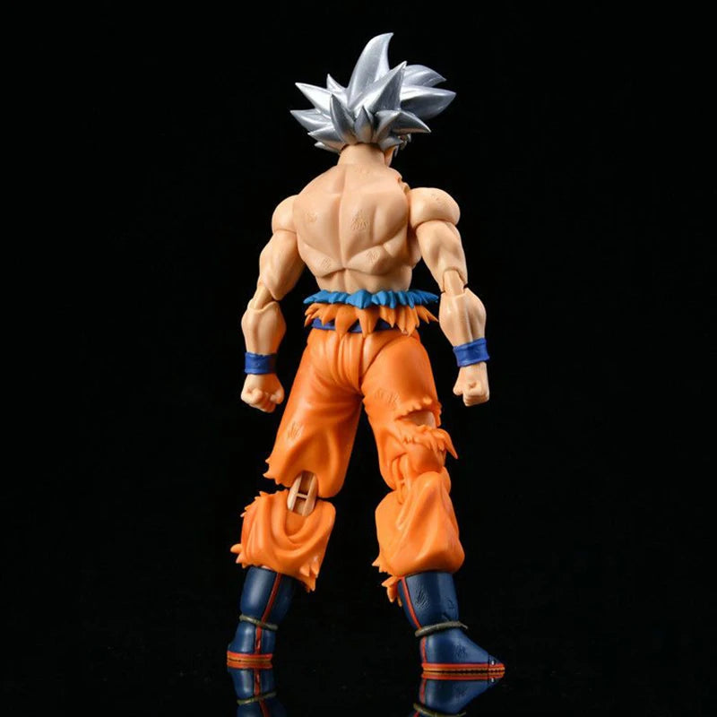 Dragon Ball Z Super White-Haired Son Goku Action Figure (Approx. 16 cm)