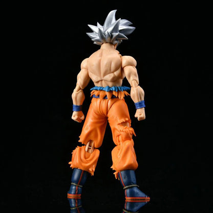 Dragon Ball Z Super White-Haired Son Goku Action Figure (Approx. 16 cm)