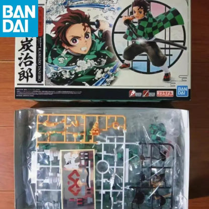 Demon Slayer Action Figures Assembly Model Set (Approx. 15–17 cm)