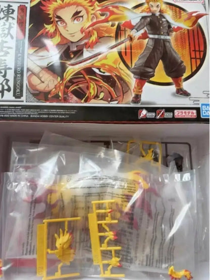 Demon Slayer Action Figures Assembly Model Set (Approx. 15–17 cm)