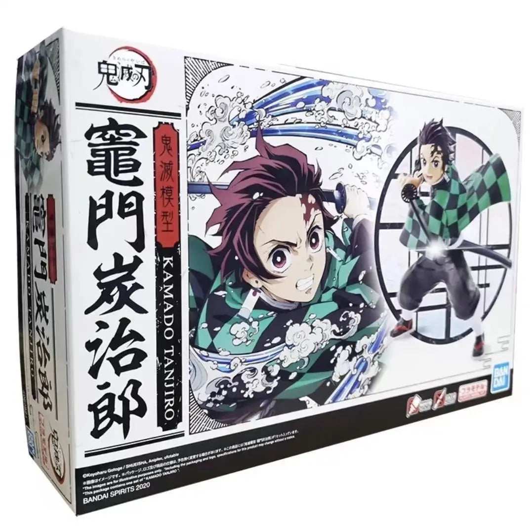 Demon Slayer Action Figures Assembly Model Set (Approx. 15–17 cm)