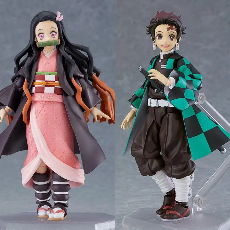 Demon Slayer Face-Changeable Amine Figure (Approx. 16 cm)
