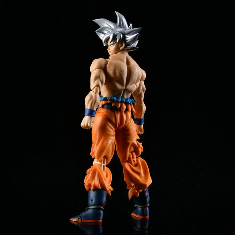 Dragon Ball Z Super White-Haired Son Goku Action Figure (Approx. 16 cm)
