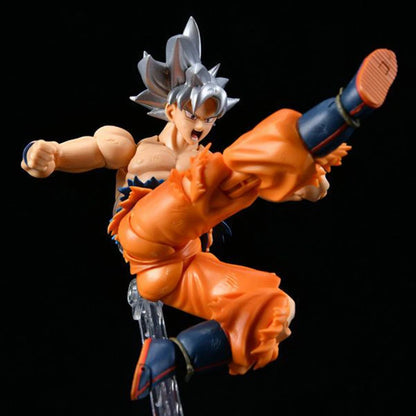Dragon Ball Z Super White-Haired Son Goku Action Figure (Approx. 16 cm)