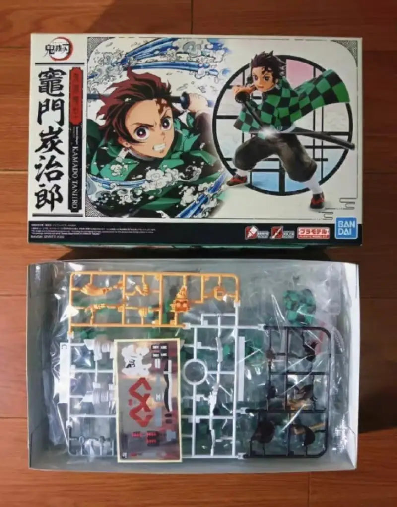 Demon Slayer Action Figures Assembly Model Set (Approx. 15–17 cm)