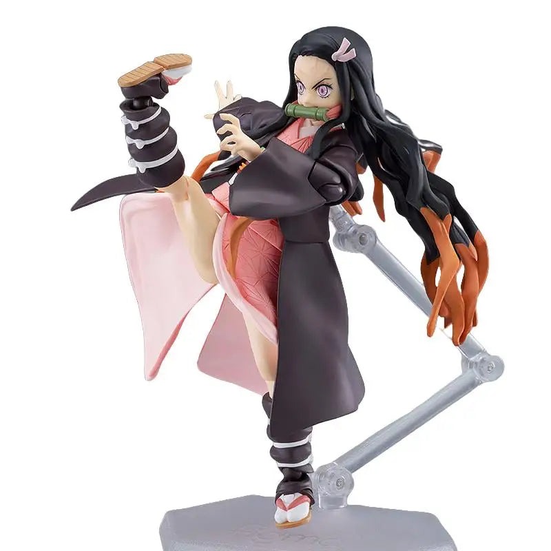 Demon Slayer Face-Changeable Amine Figure (Approx. 16 cm)
