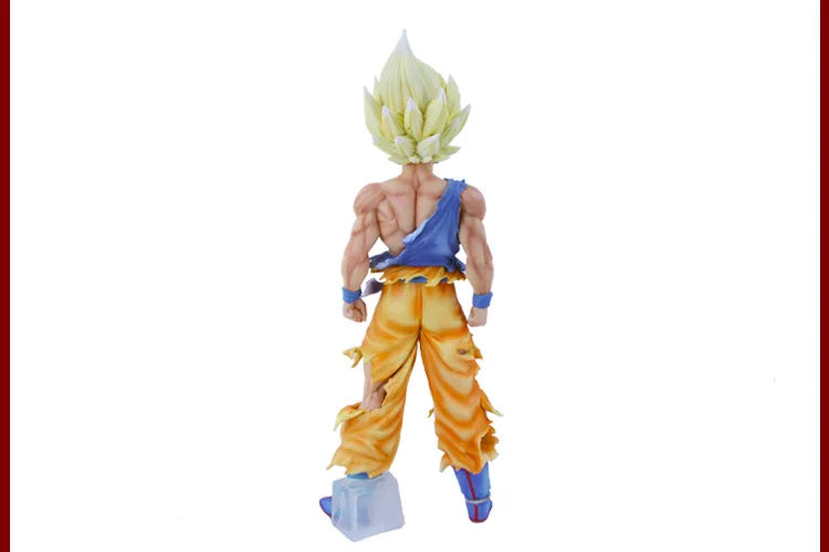 Dragon Ball Z Battle-Damaged Goku Anime Figure Statue (Approx. 44 cm)